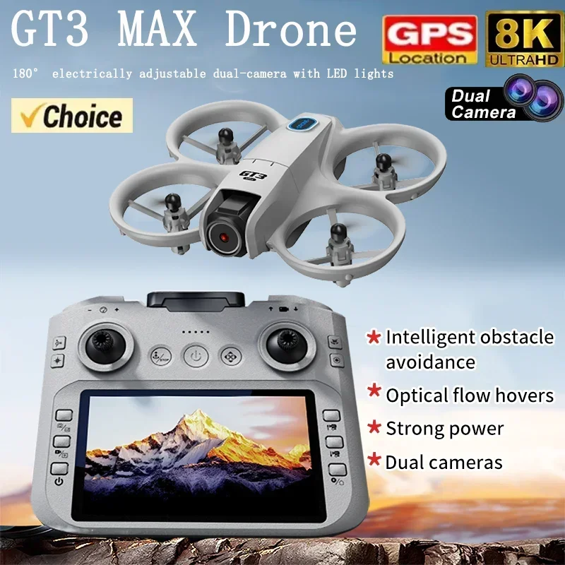 Drone Gimbal Brushless - 2026 NEW GT3 Mini With LED