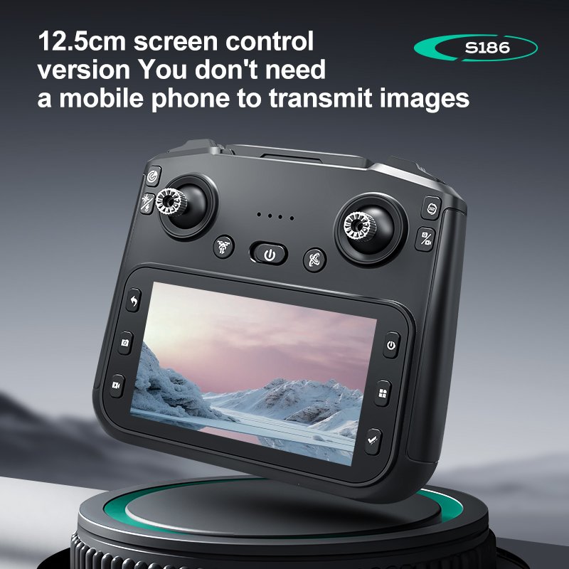 2025 S186 Drone Professional 4 - Drone Gimbal Brushless recension och pris