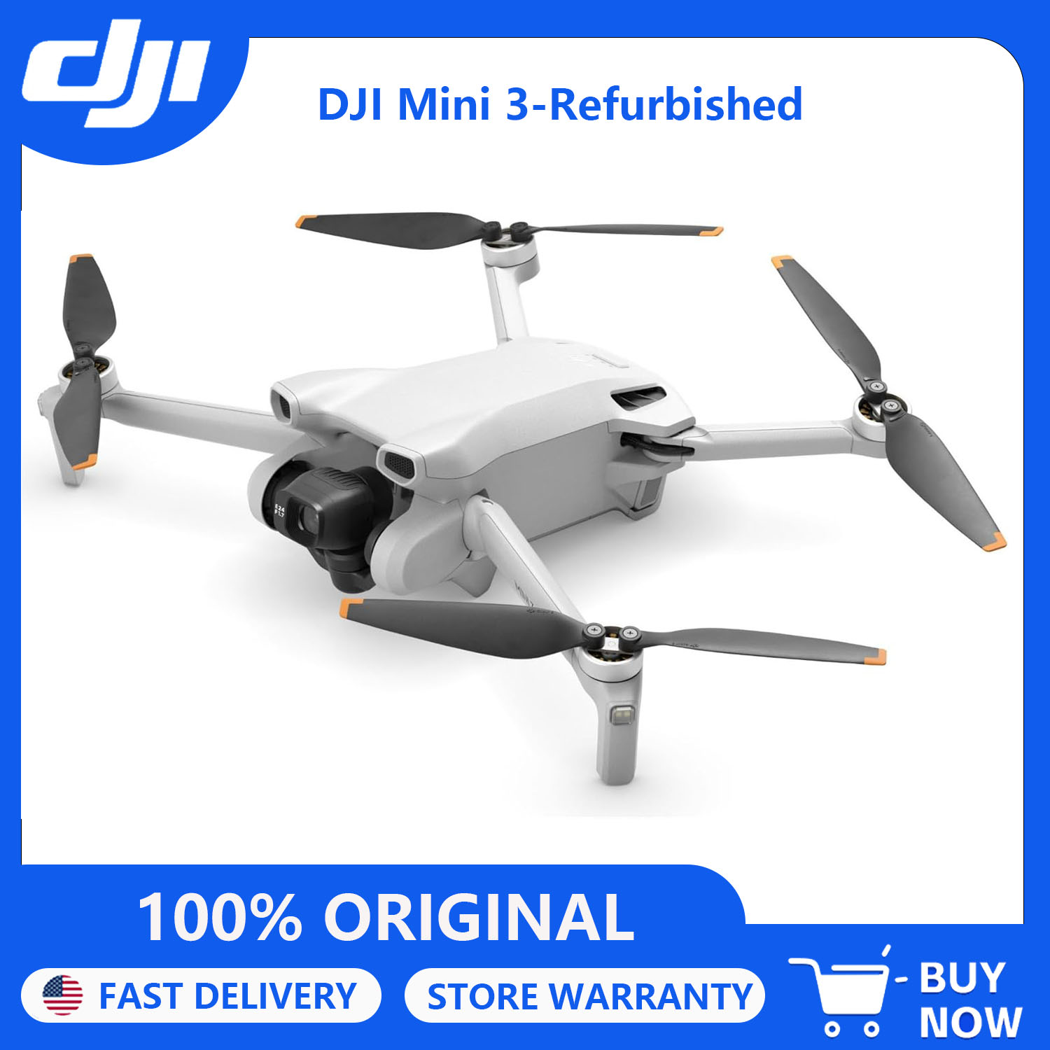 Refurbish DJI Mini 3 Drones wi - Drone Gimbal 3 Axis recension och pris