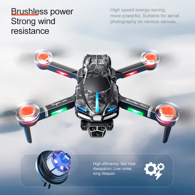New V186 Pro Drone Professiona - Drone Gimbal Brushless recension och pris