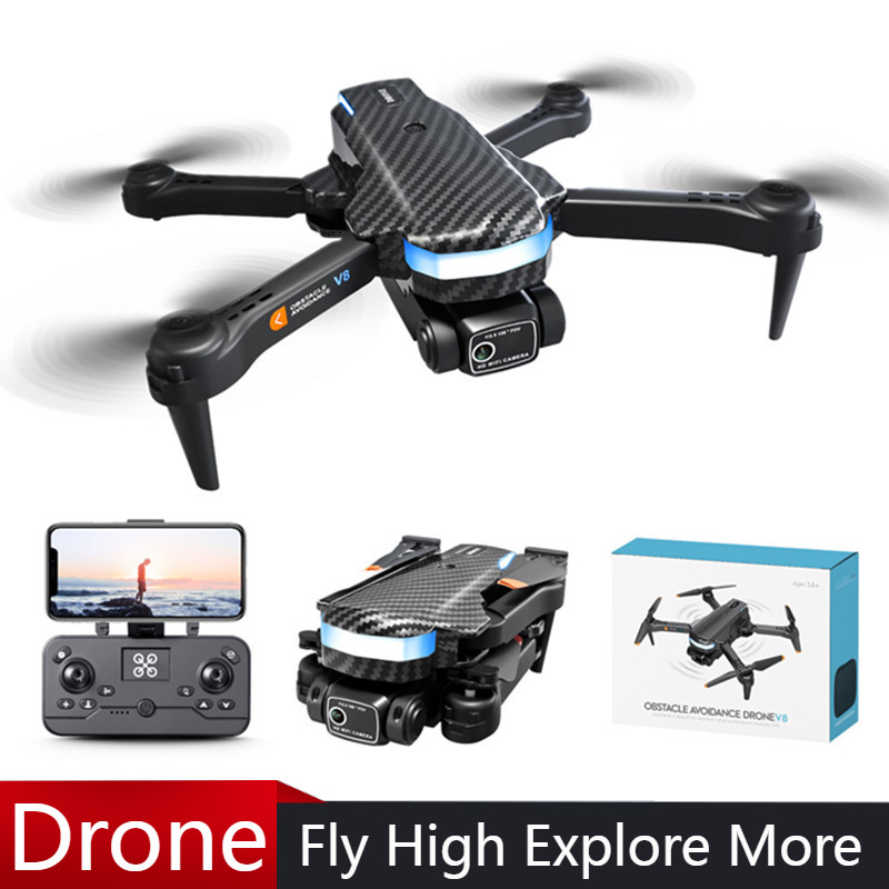 V8 Professional Drone Mini 8K  - Drone Gimbal 2 Axis recension och pris