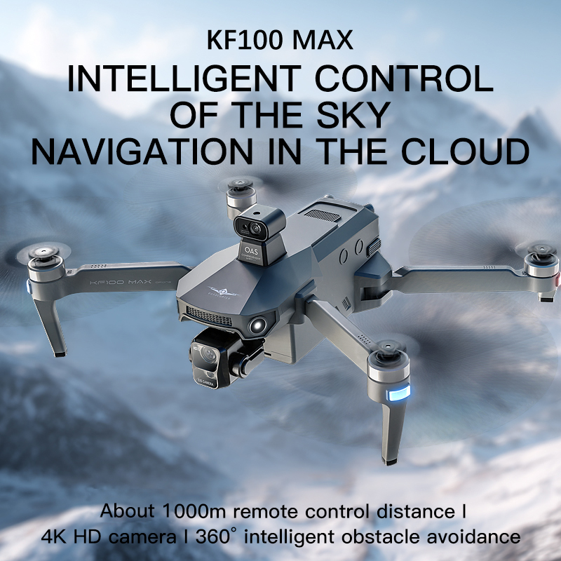 KF100 MAX GPS Drone 4K Camera  - Drone Gimbal Brushless recension och pris