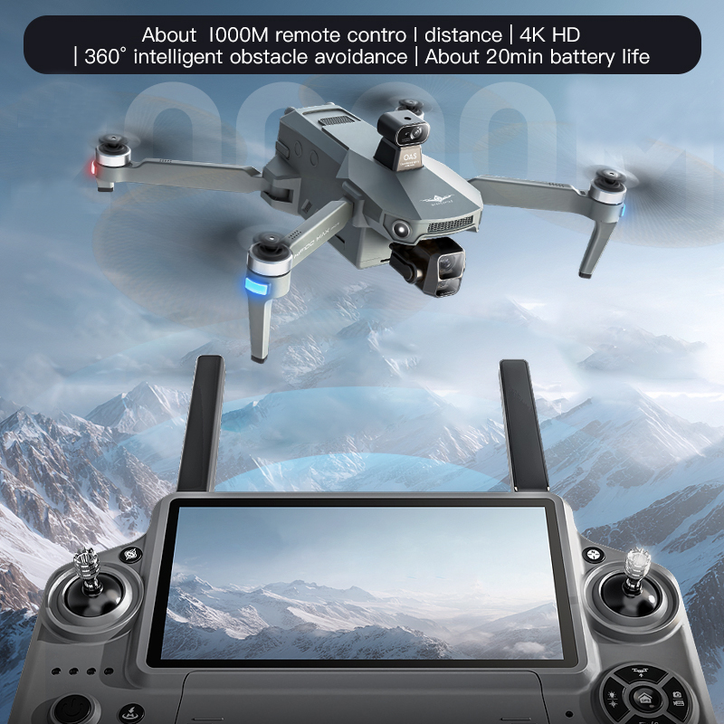 KF100 MAX GPS Drone 4K Camera  - Drone Gimbal Brushless recension och pris