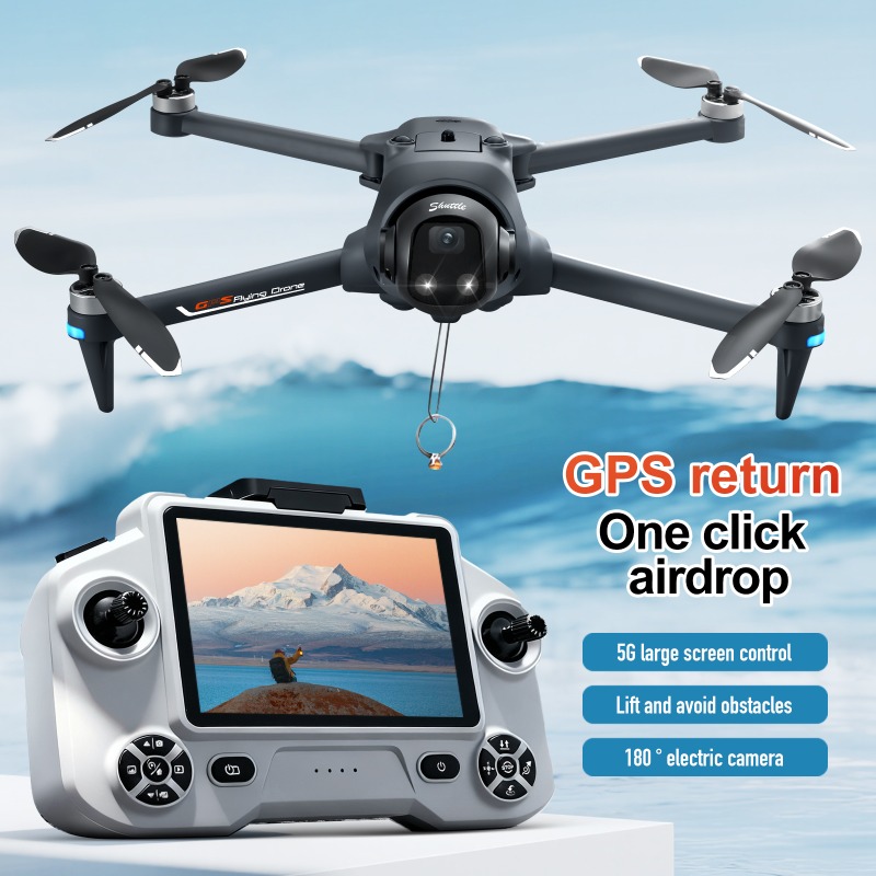 NEW YL059 Mini RC Quadcopter 4 - Drone Gimbal Brushless recension och pris