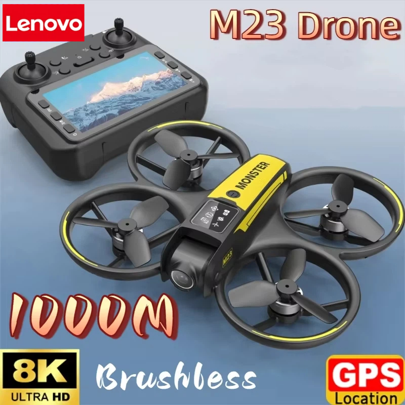 Lenovo M23 Drone HD 8K Aerial  - Drone Gimbal 2 Axis recension och pris