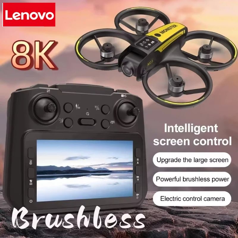 Lenovo M23 Drone HD 8K Aerial  - Drone Gimbal 2 Axis recension och pris