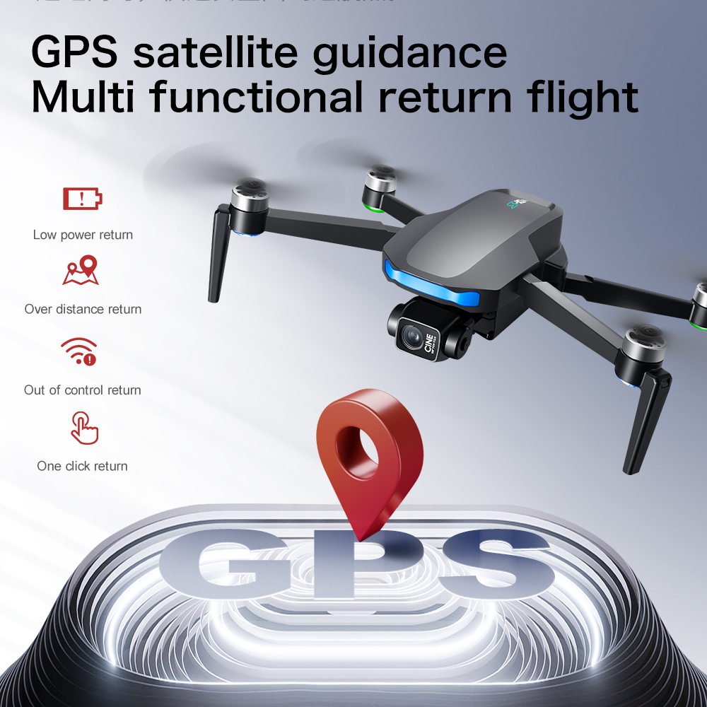 New S-X1 MAX Drone GPS 8K Prof - Drone Gimbal Case recension och pris