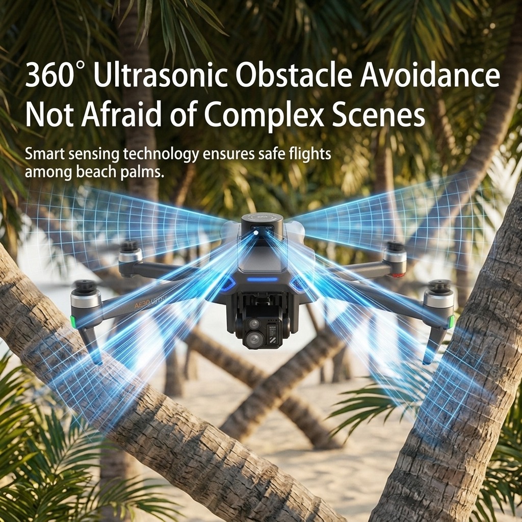 NEW AE30 Ultra GPS Drone 4K Pr - Drone Gimbal 3 Axis recension och pris